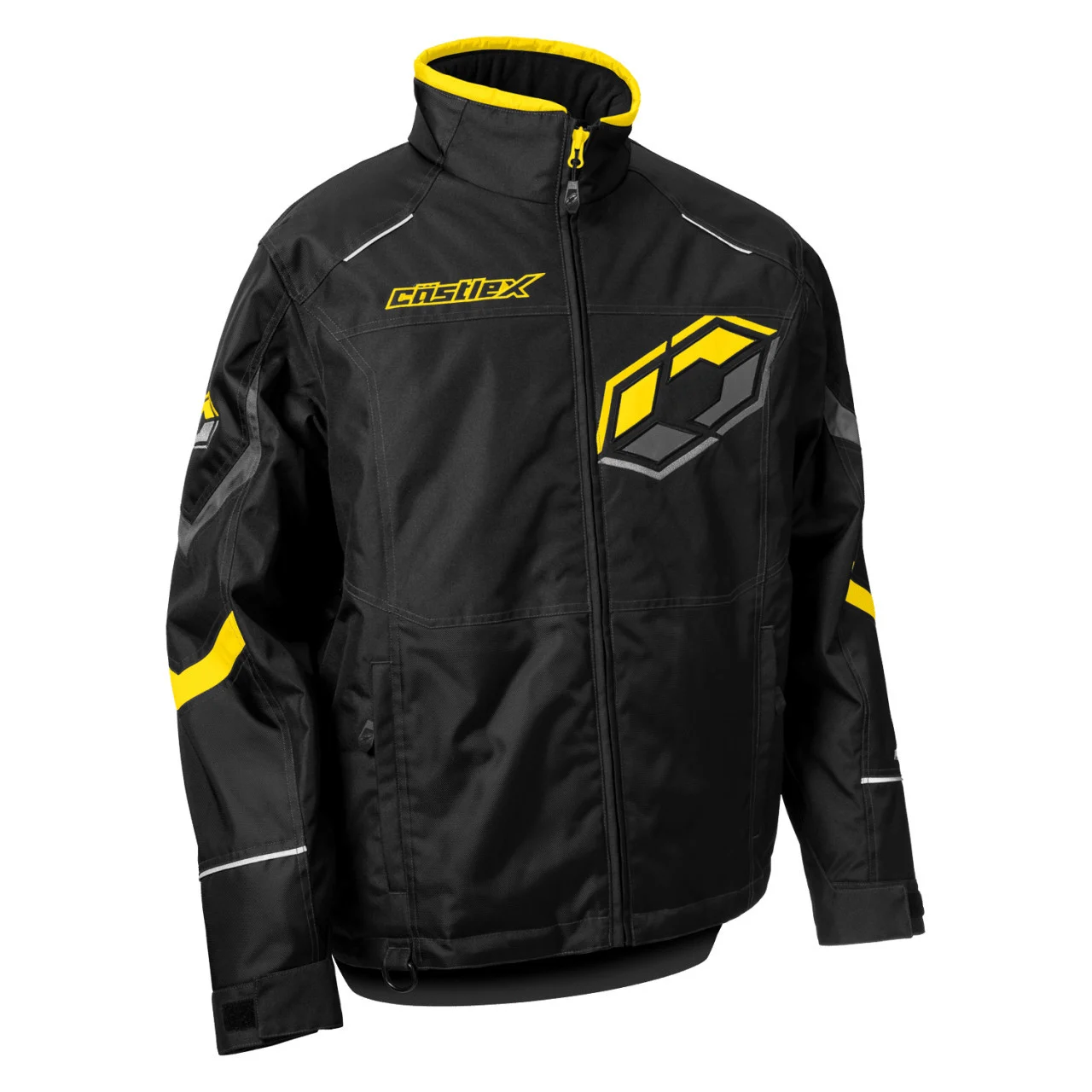 Castle X Platform Men's Jacket - Black / Yellow - 2XL (50-52)