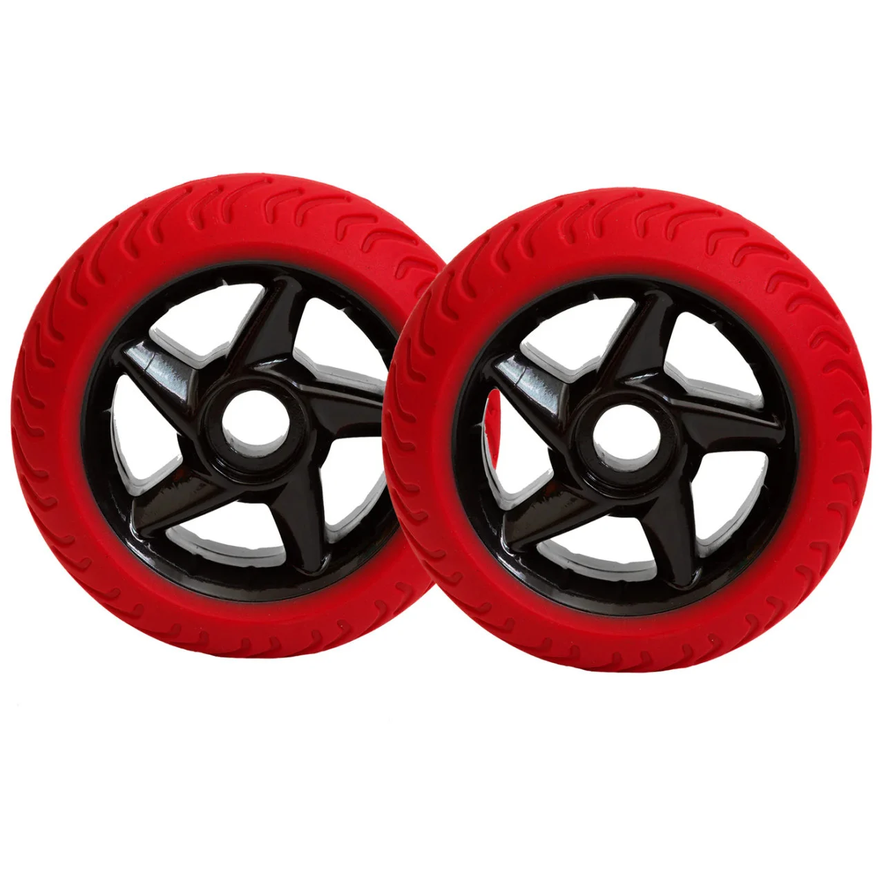 Ogio Rig Pro 9800 Replacement Bag Wheels - Black / Red