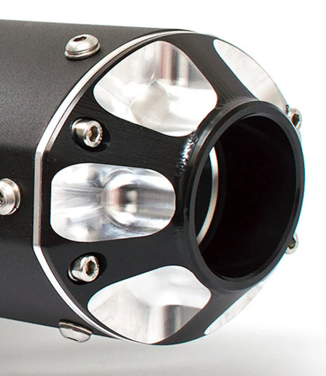 Trinity Contrast Cut Muffler Tip