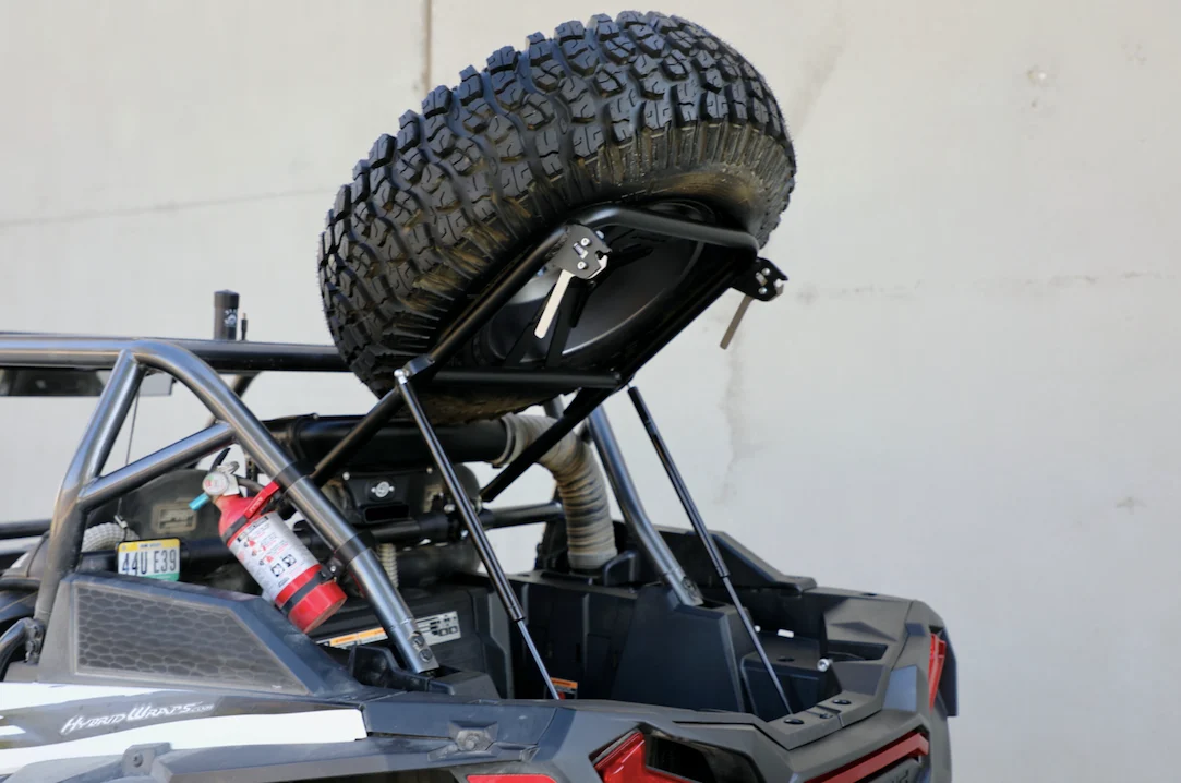 Trinity Spare Tire Carrier - 2014-23 Polaris RZR XP 1000, Turbo S
