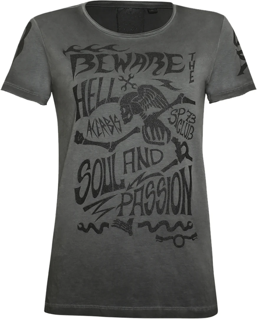 Acerbis Rush SP Club Ladies T-Shirt light grey