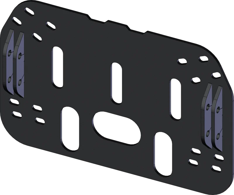 KFI Mid-Mount Plow Mount - CFMOTO CForce, Yamaha Kodiak
