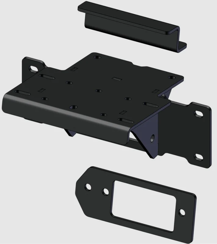KFI Winch Mount - Kawasaki Ridge