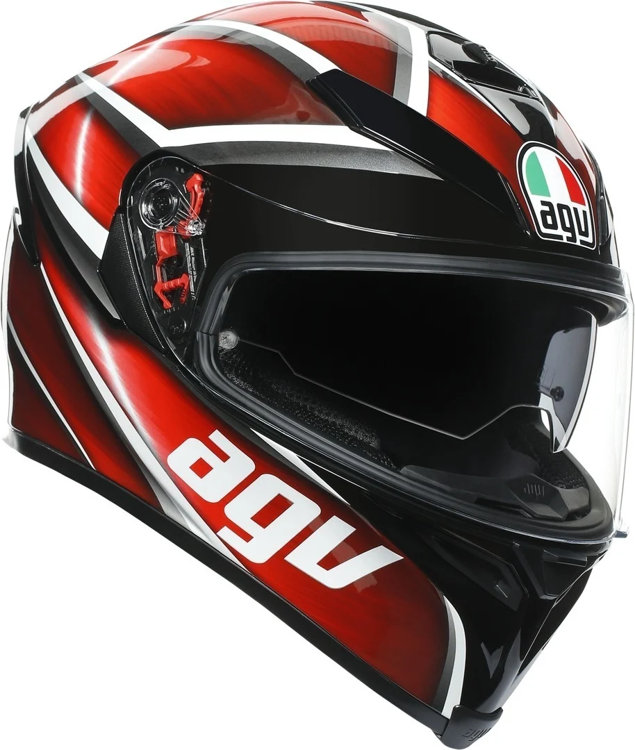 AGV K-5 S Tempest Helmet black/red