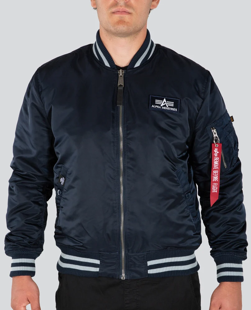 Alpha Industries Alpha College FN Jacket dark blue