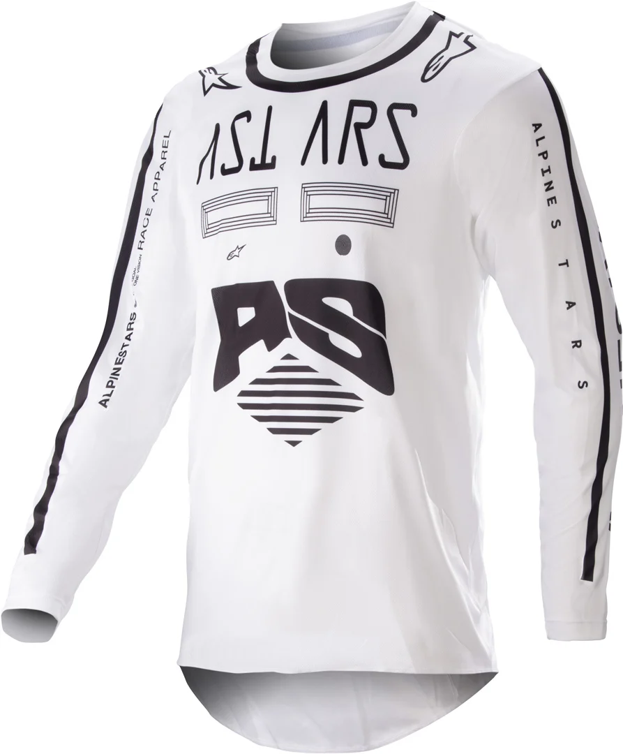 Alpinestars Racer Found Motocross Jersey white
