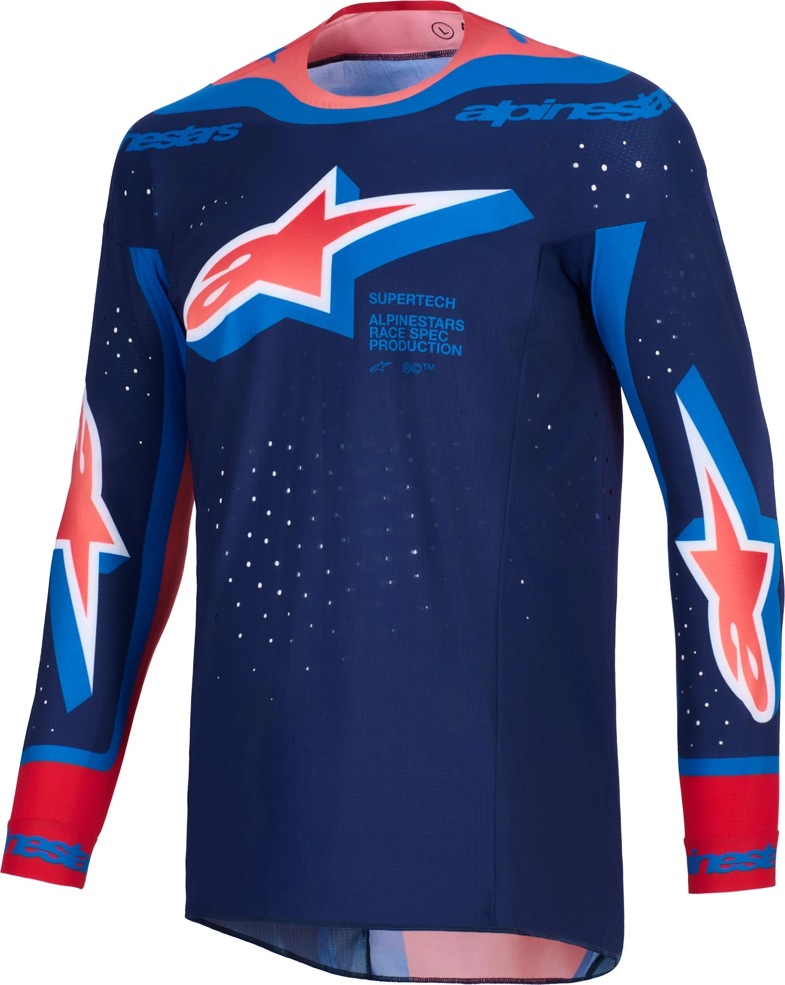 Alpinestars Supertech Vista Motocross Jersey dark blue
