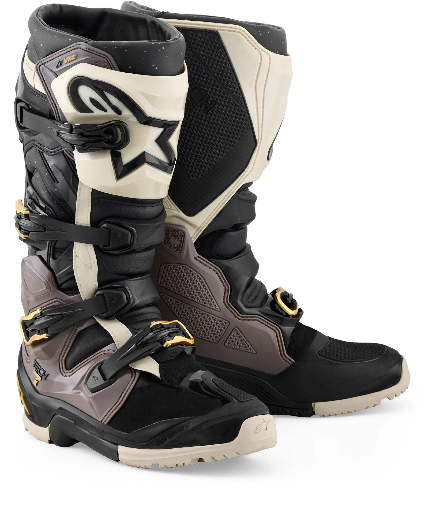 Alpinestars Tech 7 Enduro Drystar WP Motocross Boots black/grey