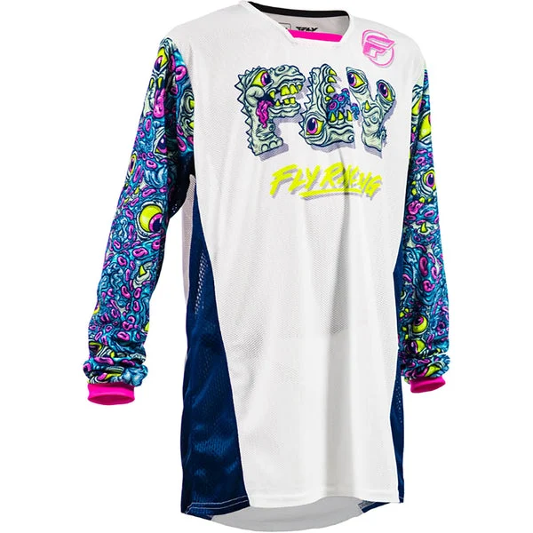 Fly Racing Kinetic Mesh Mutant LS Youth Off-Road Jerseys | Shop for Moto Gear