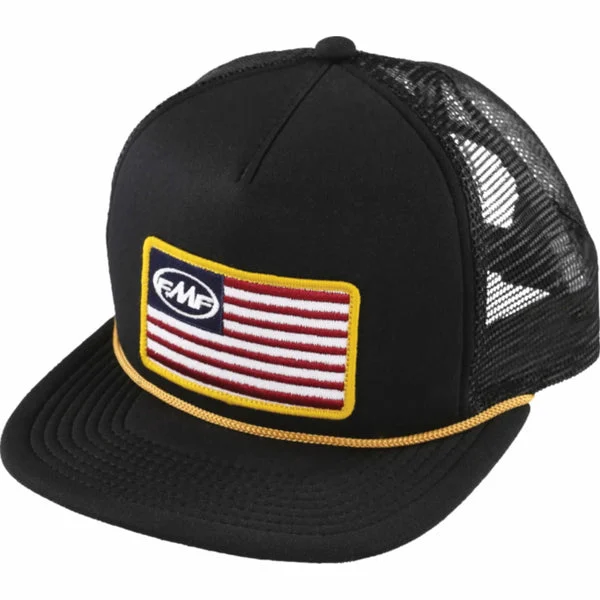 FMF Stars and Bars Adult Trucker Adjustable Hats | Shop for Moto Gear