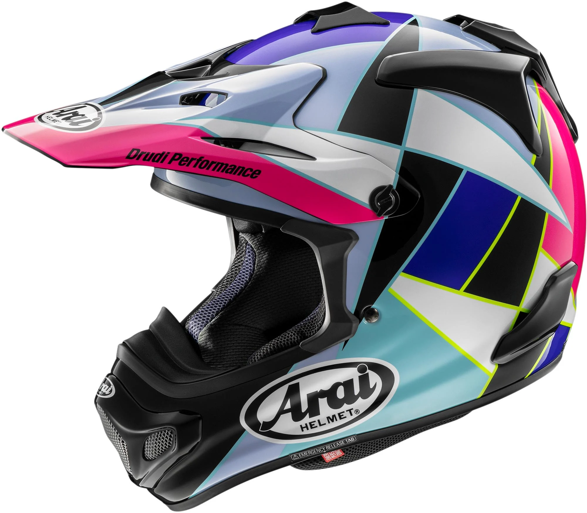 Arai MX-V Evo Peak Motocross Helmet multi-coloured