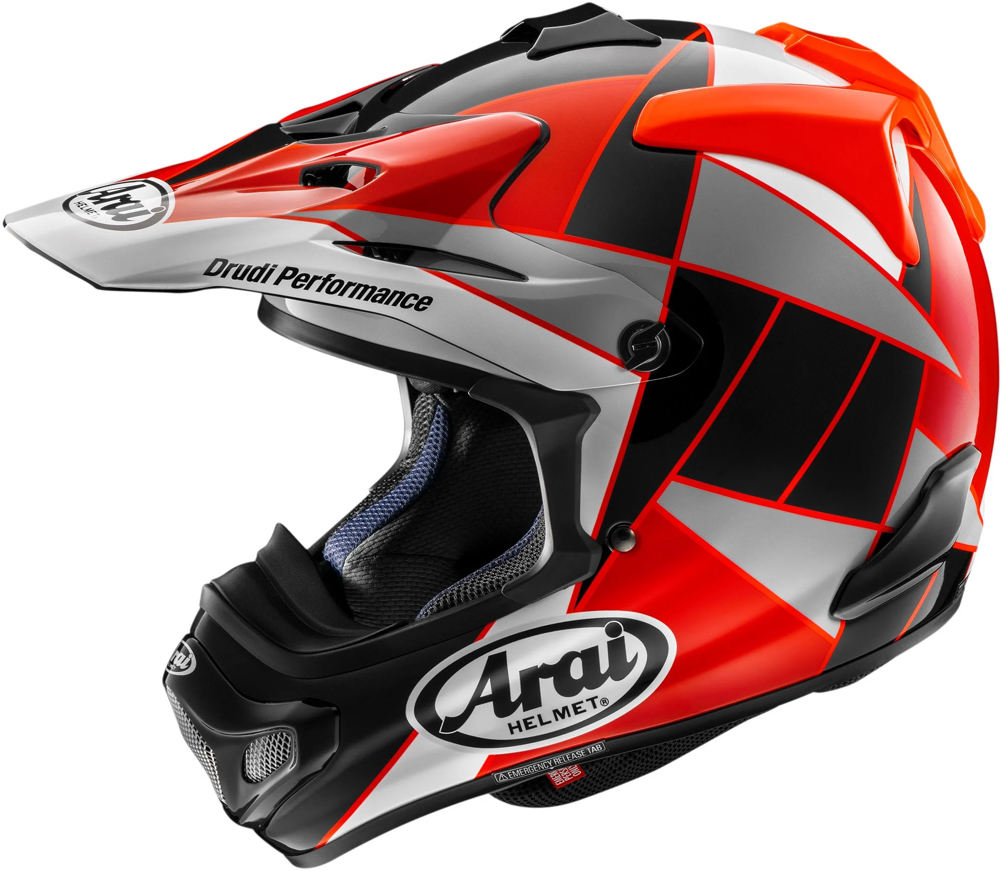 Arai MX-V Evo Peak Motocross Helmet red
