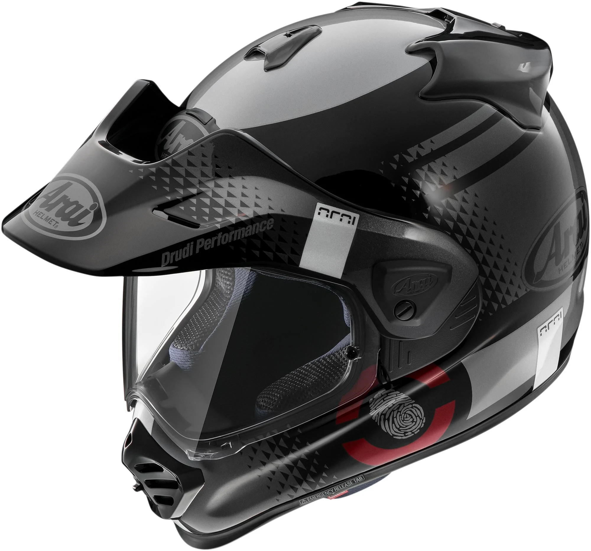 Arai Tour-X5 Print Enduro Helmet black
