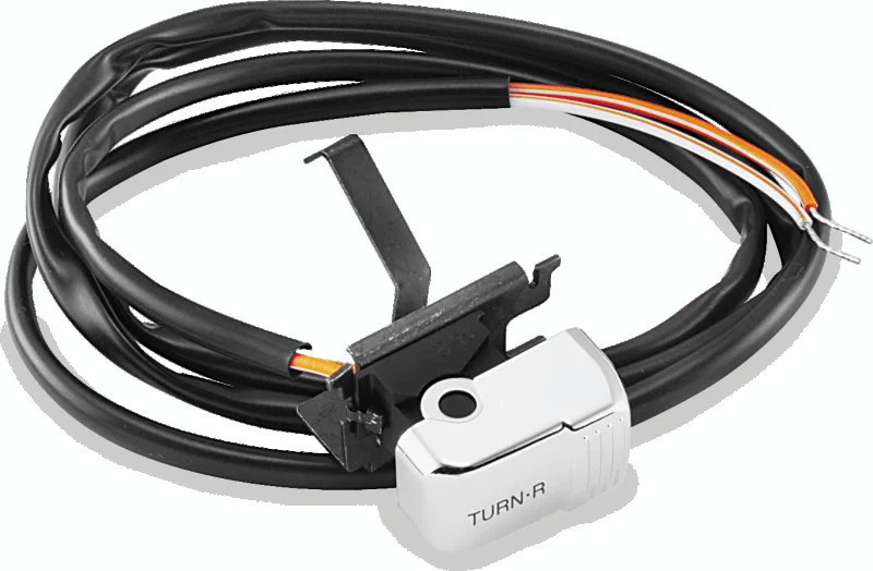 Twin Power 96-13 Big Twin XL V-Rod Chrome Right Turn Signal Switch Replaces H-D 71519-96 71683-06A - 601692