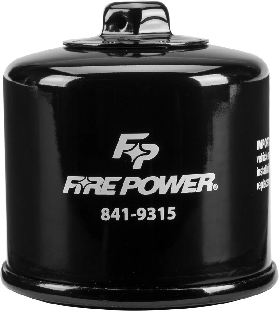 Fire Power Oil Filter 204 - Fits: Arctic Cat, Honda, Kawasaki, MV Agusta, Suzuki, Triumph, Yamaha