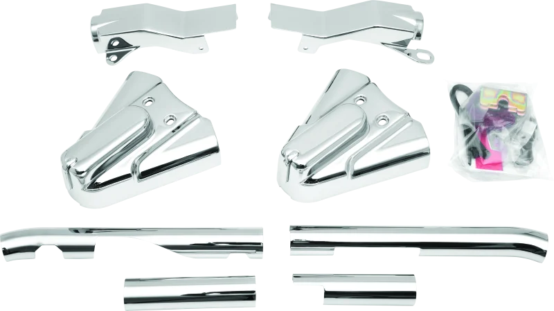 Kuryakyn Swingarm Cover Kit - Unlighted 86-99 Softail Models Chrome - 8288