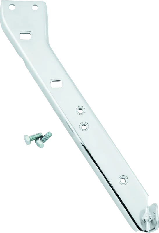 Bikers Choice 85-08 FLH FLT Chrome Saddlebag Rail Support Left - 564252