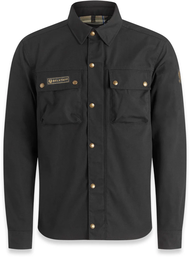 Belstaff Mansion Motorcyle Shirt black