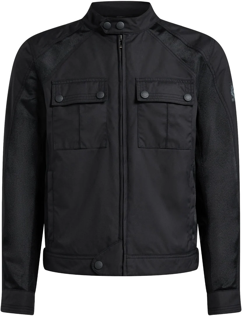 Belstaff Temple Motorcycle Textile Jacket black