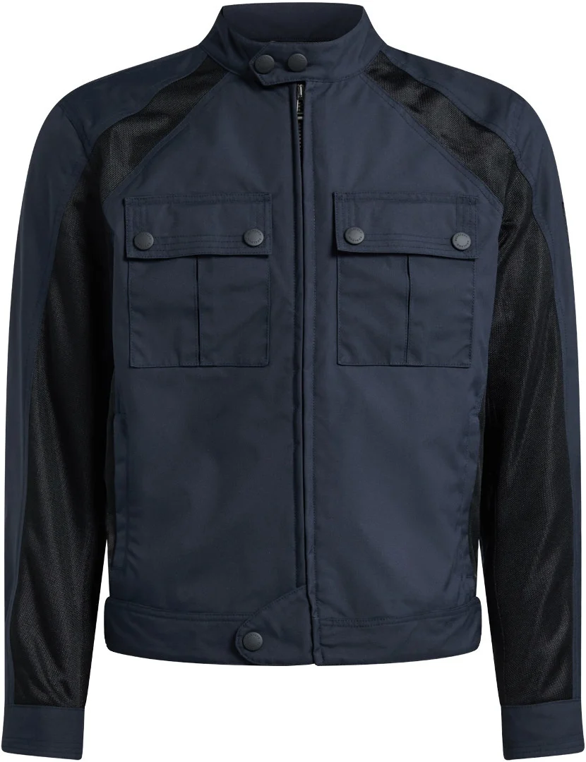 Belstaff Temple Motorcycle Textile Jacket dark blue/black