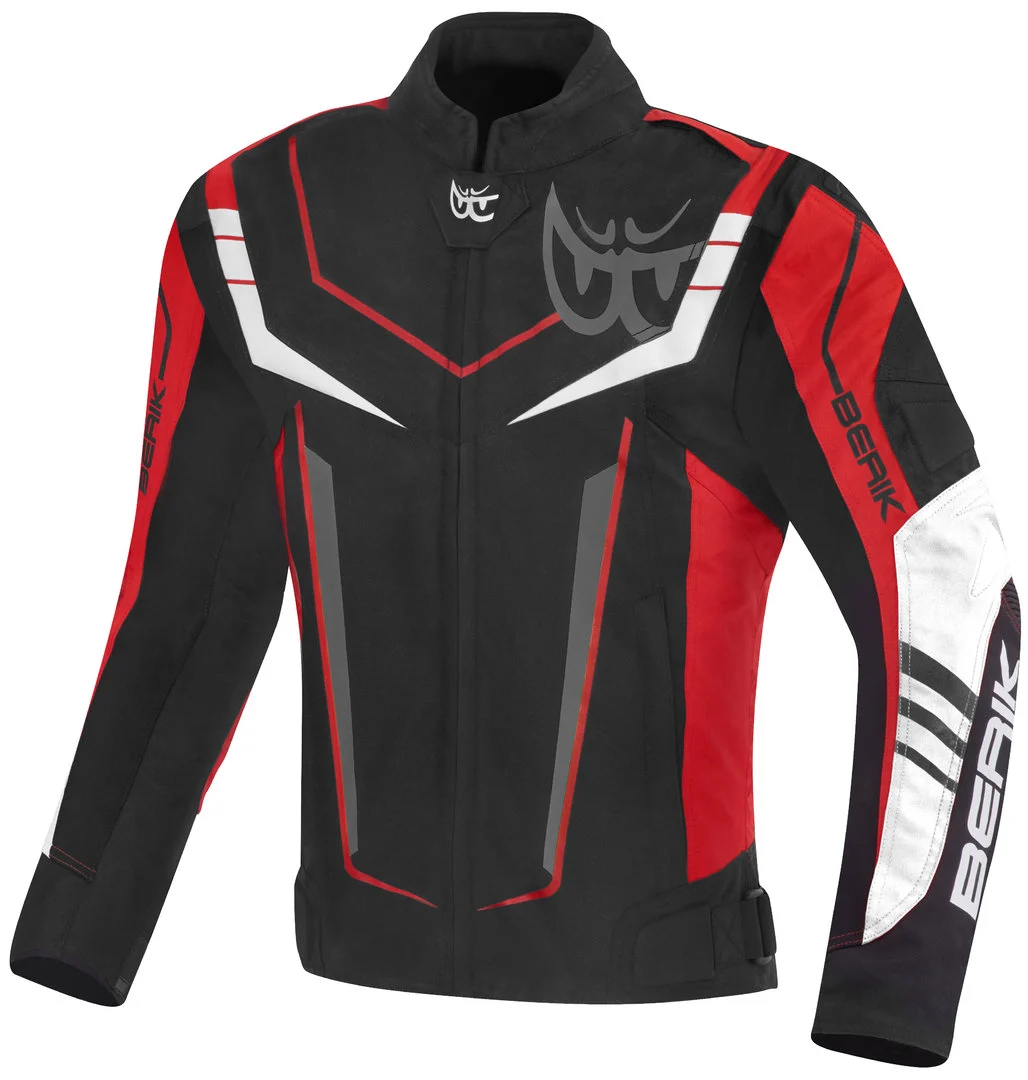 Berik Radic Evo Plus Waterproof Motorcycle Textile Jacket black/white/red