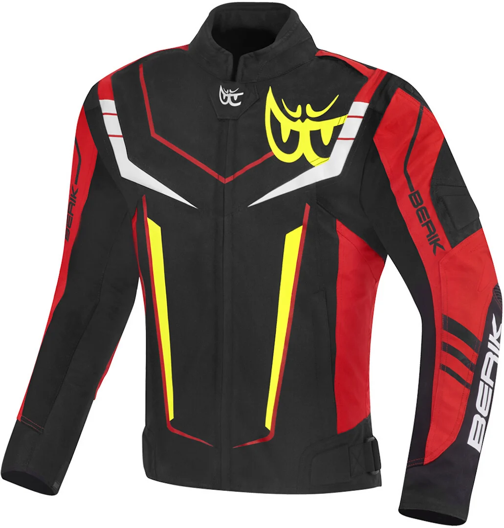 Berik Radic Evo Plus Waterproof Motorcycle Textile Jacket black/white/red/yellow