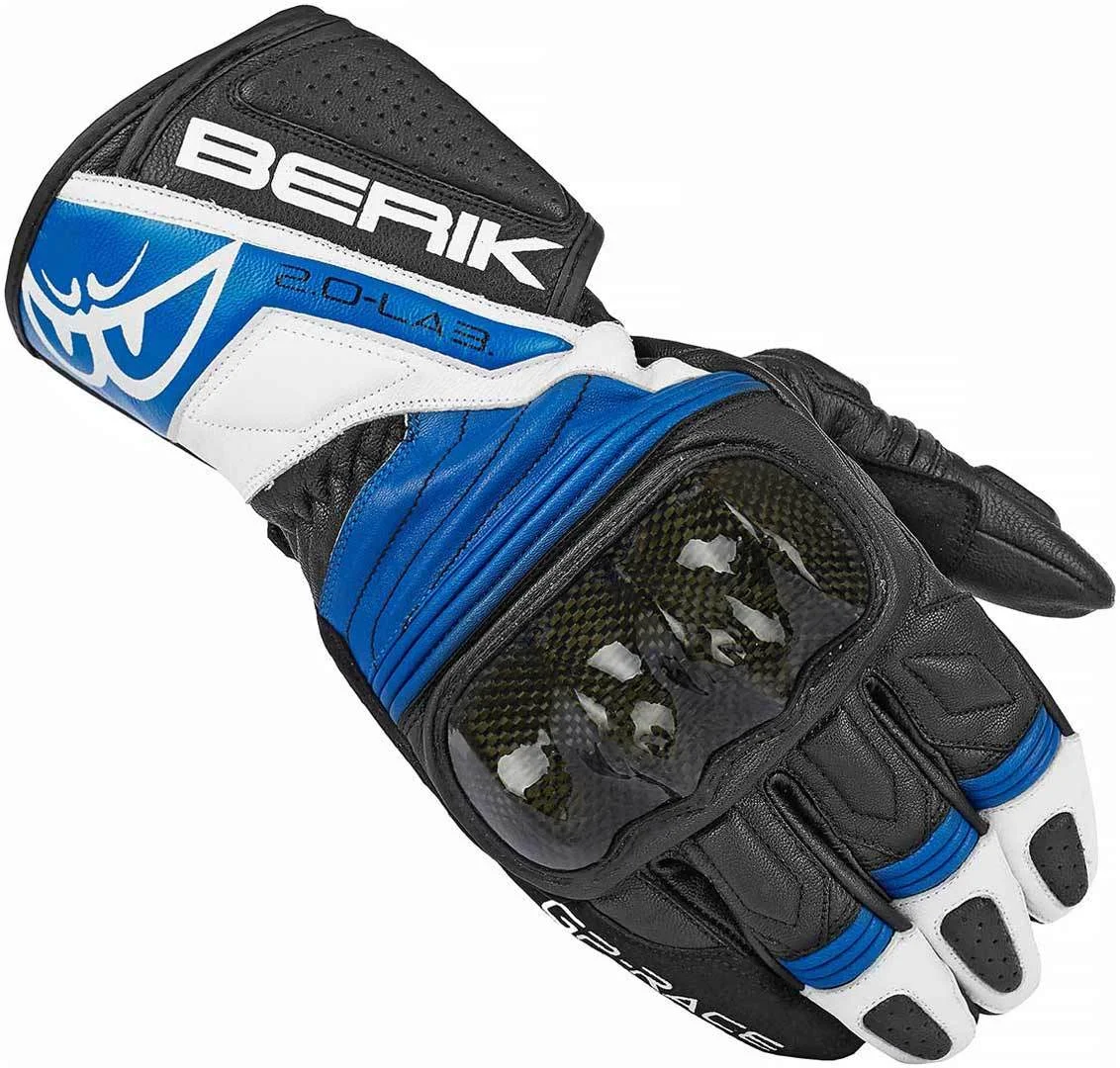 Berik Zoldar Motorcycle Gloves black/blue