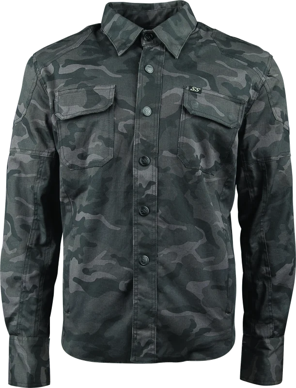 Speed and Strength Call to Arms Moto Shirt Camouflage - Medium - 889519