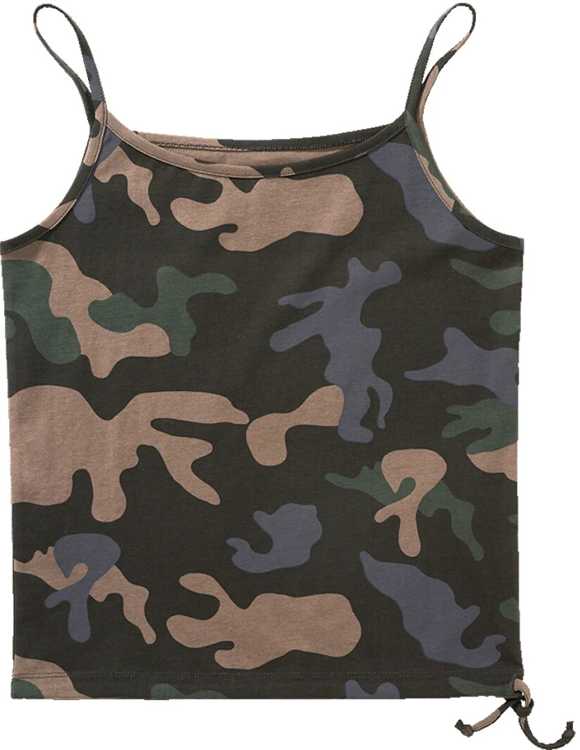 Brandit Lilly Ladies Tank Top Dark Camouflage