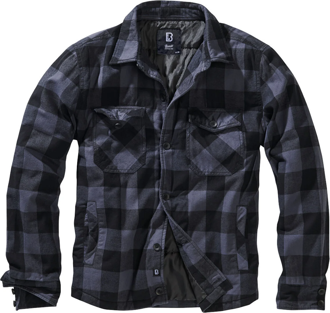 Brandit Lumber Jacket black/grey