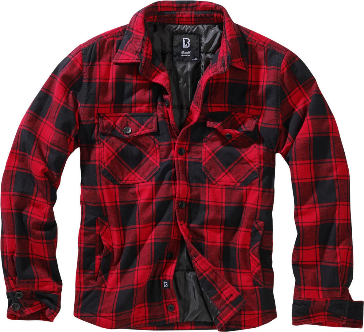 Brandit Lumber Jacket red/black