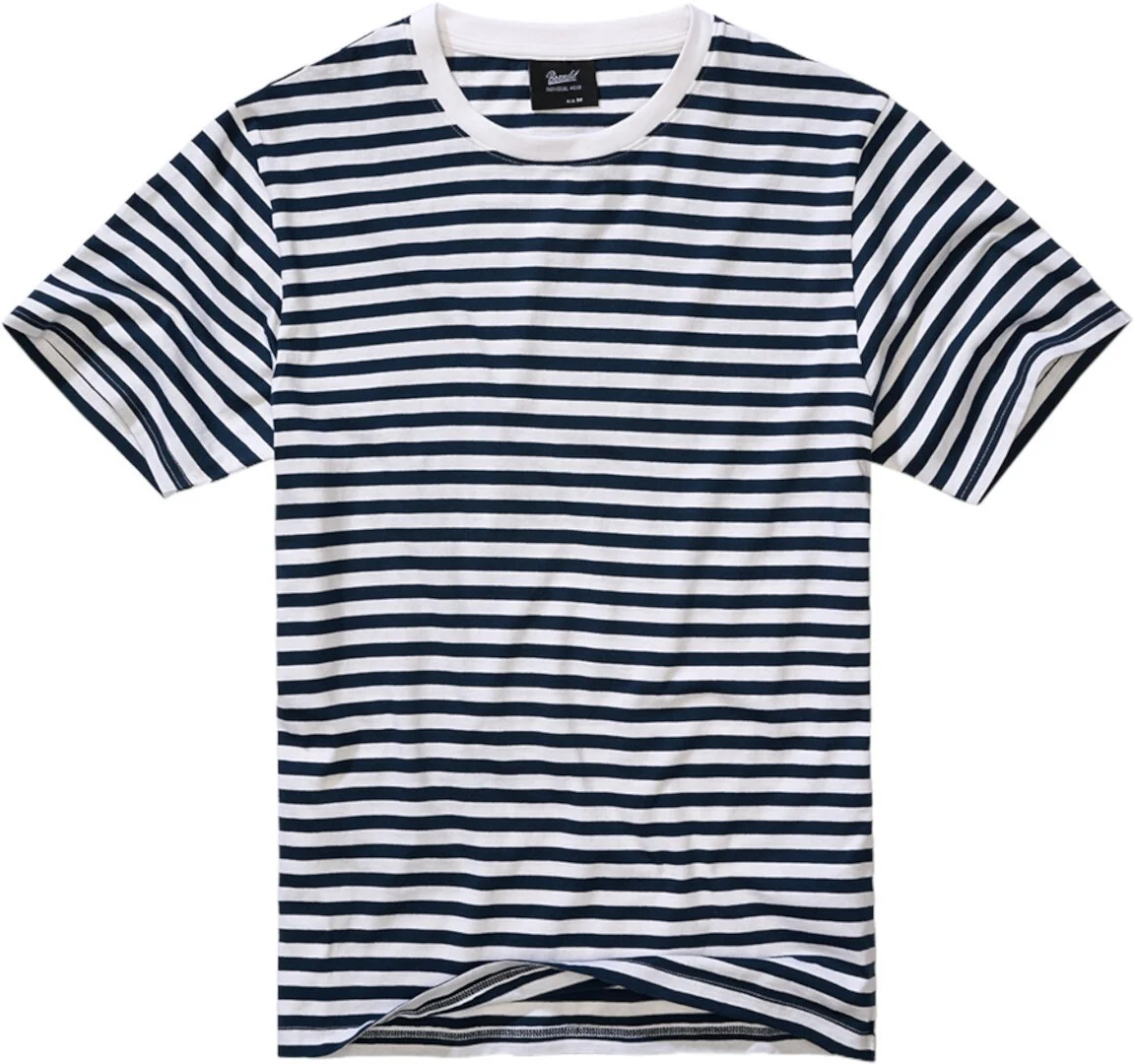Brandit Stripe Jersey T-Shirt blue/white