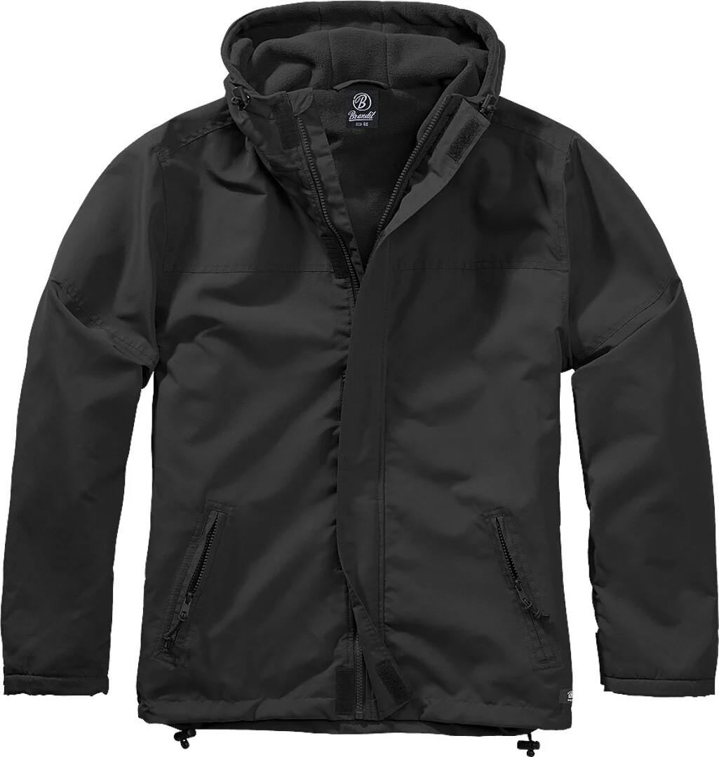 Brandit Windbreaker Frontzip Jacket black