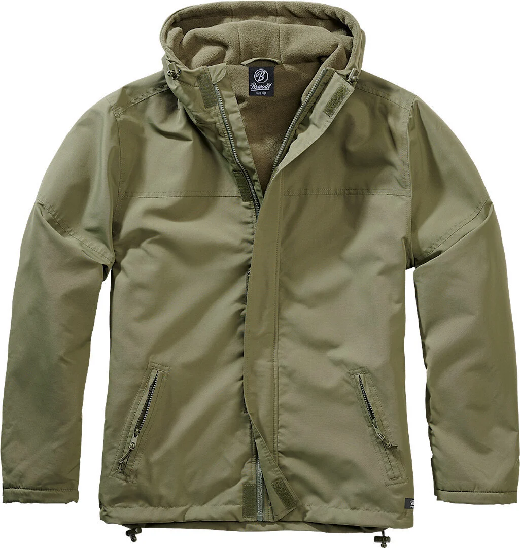 Brandit Windbreaker Frontzip Jacket olive