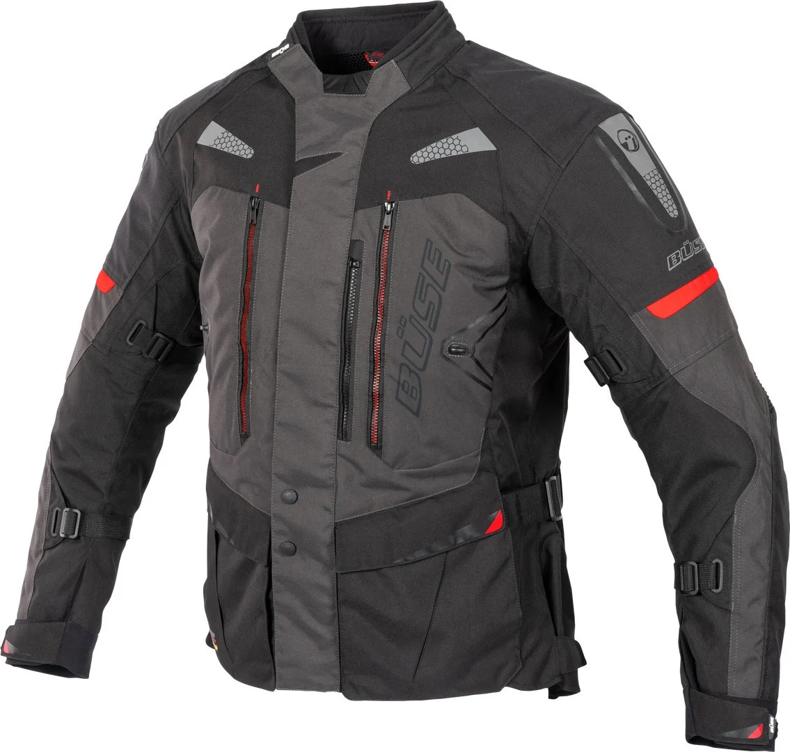Büse Monterey waterproof Ladies Motorcycle Textile Jacket black/grey