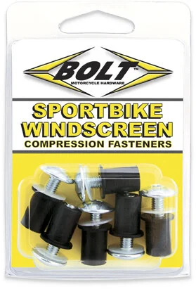 M5 Rubber Well Nut Windscreen Fasteners - 6 pack
