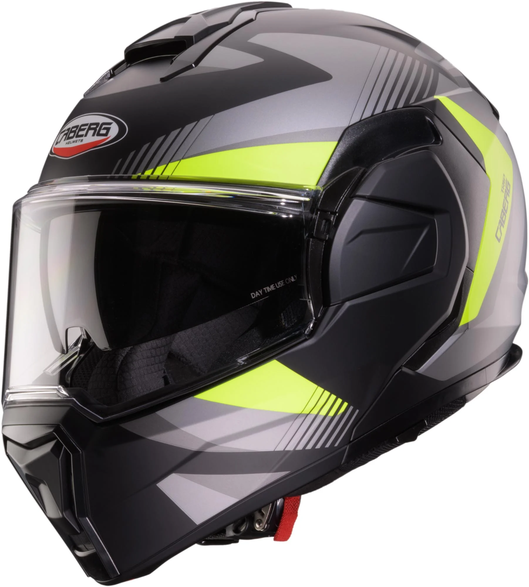 Caberg Trip Lunar Helmet  black matt/grey/neon-yellow