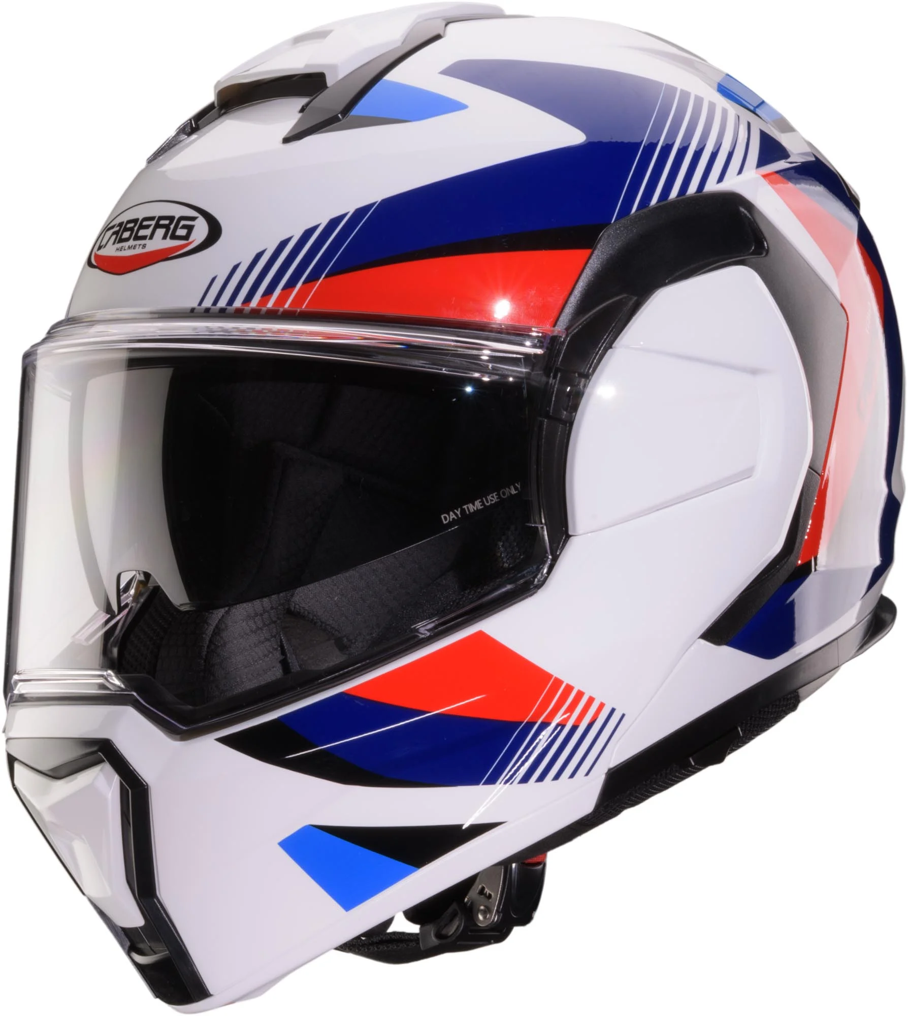 Caberg Trip Lunar Helmet white/blue/red