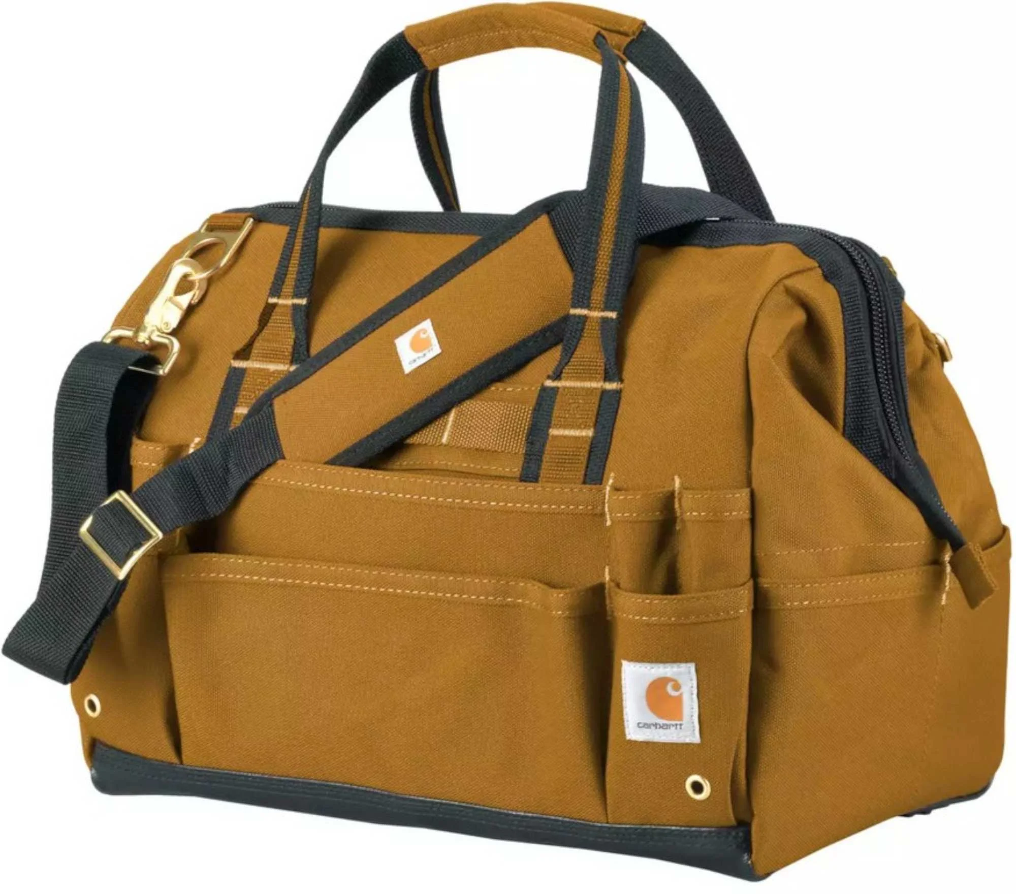 Carhartt 16 Inch 30 Pocket Tool Bag light brown