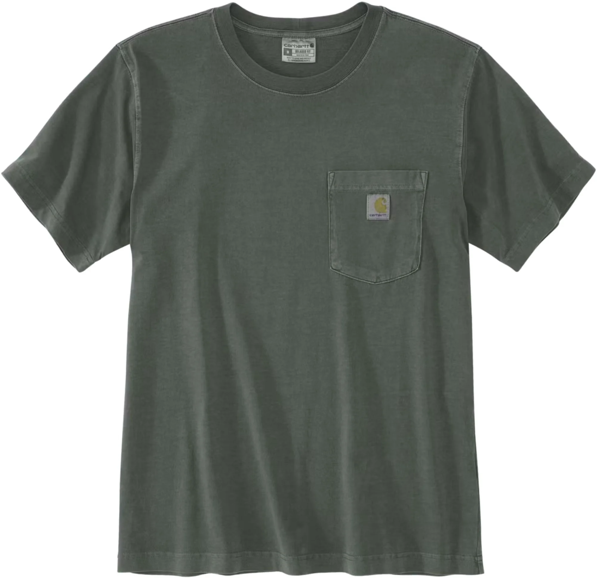 Carhartt Irvine Relaxed Garment Dyed T-Shirt green/grey