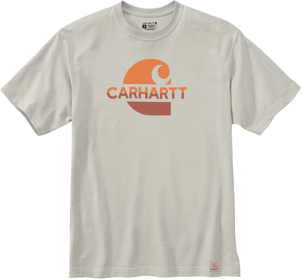 Carhartt Relaxed Fit Heavyweight C Graphic T-Shirt beige