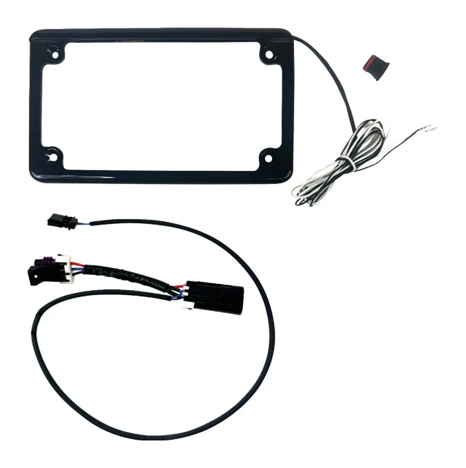 Custom Dynamics License Plate Frame Can-Am Maverick 2017-2026