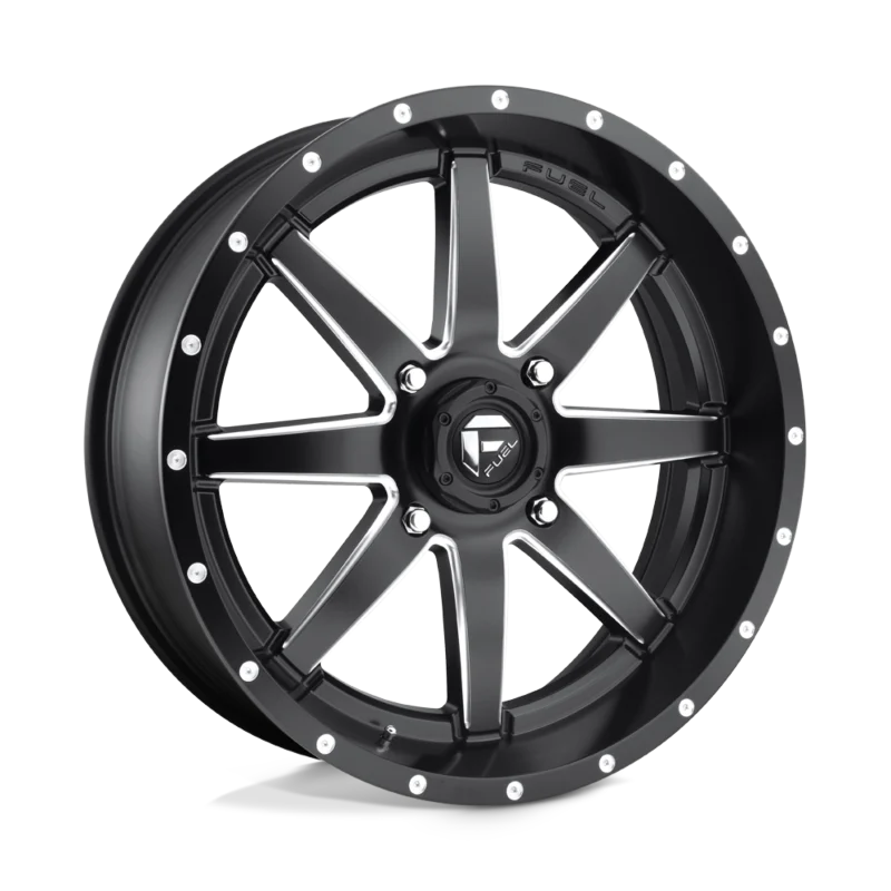 D538 20X7 4X156 MT-BLK-MIL 13MM