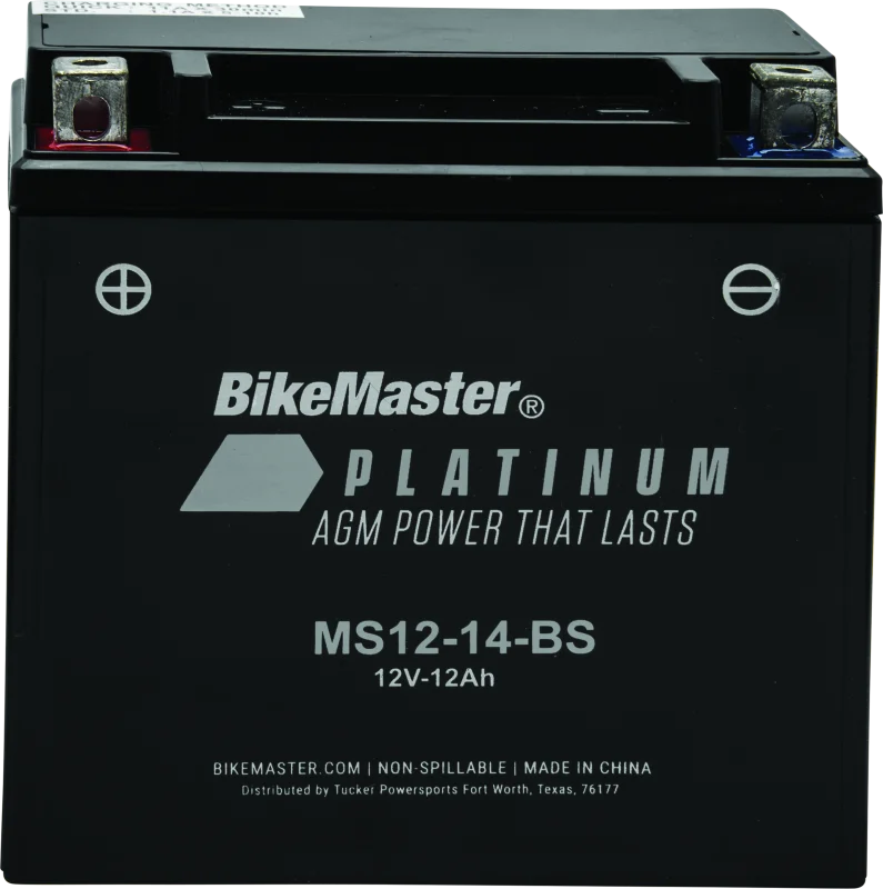 BikeMaster AGM Battery - MS12-14-BS - 780713