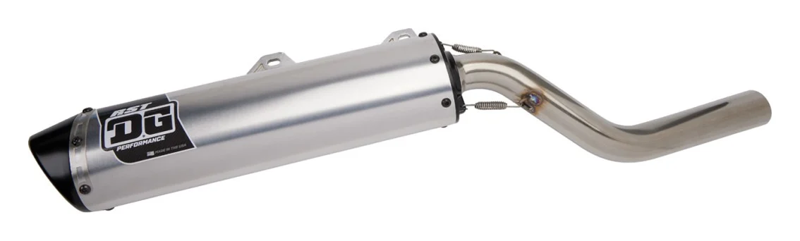 DG Performance RST Slip-On Exhaust Kawasaki KLR 650 1987-2018
