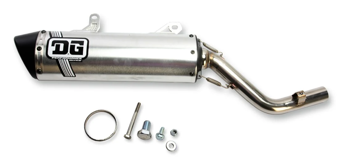 DG Performance V2 Slip-On Exhaust Honda XR250L 1991-1996