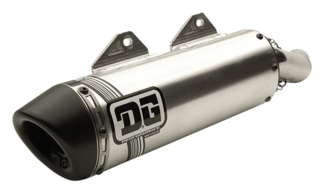 DG Performance V2 Slip-On Exhaust Honda XR650L 1993-2026