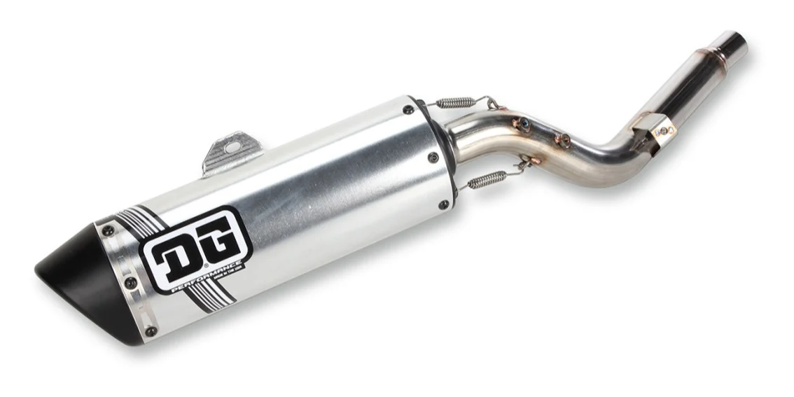 DG Performance V2 Slip-On Exhaust Yamaha TW200 1990-2002