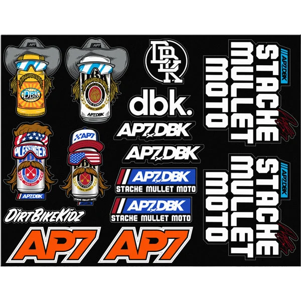 Dirt Bike Kidz - AP7 Sticker Sheet