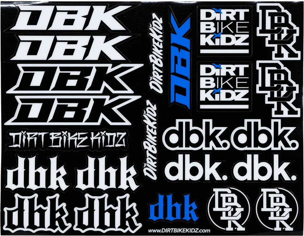 Dirt Bike Kidz - Moto Pack Sticker Sheet